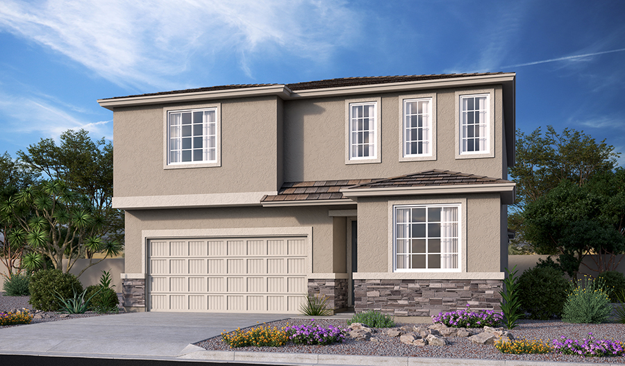 Moonstone floor plan at Seasons at Tuscano Richmond American Homes