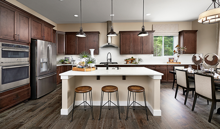 The Daniel Kitchen of the Daniel plan in Tehaleh in Washington