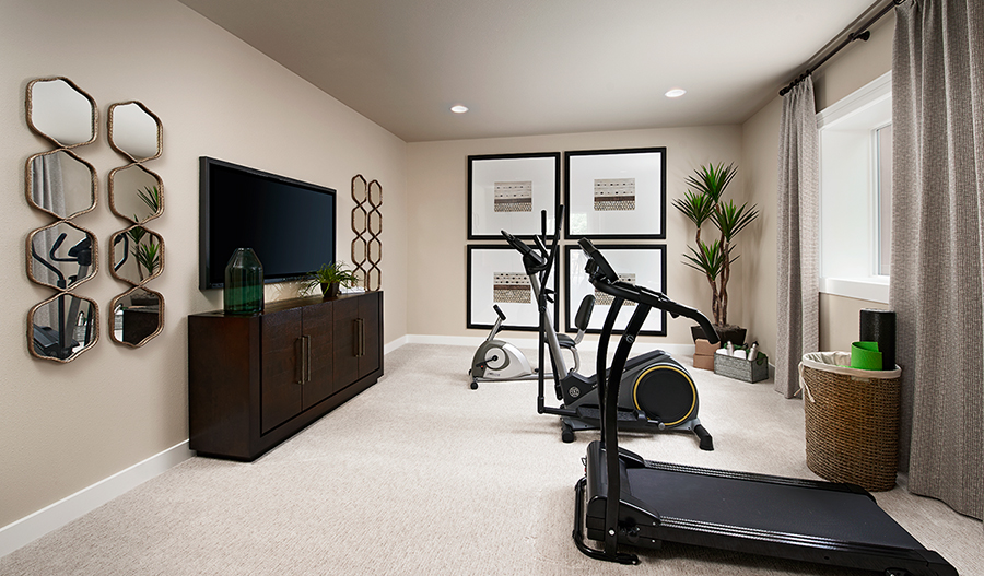 The Daniel Fitness room of the Daniel plan in Tehaleh in Washington