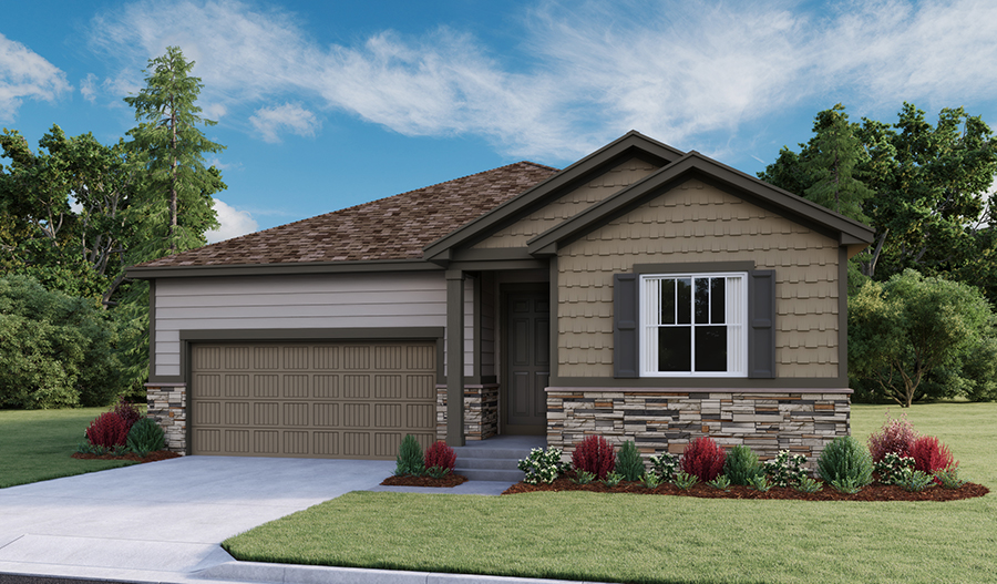The Arlington - Elevation B Exterior B of the Arlington floor plan