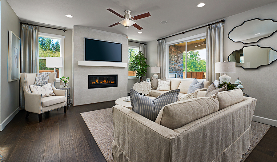 Lowell floor plan at Tehaleh Richmond American Homes