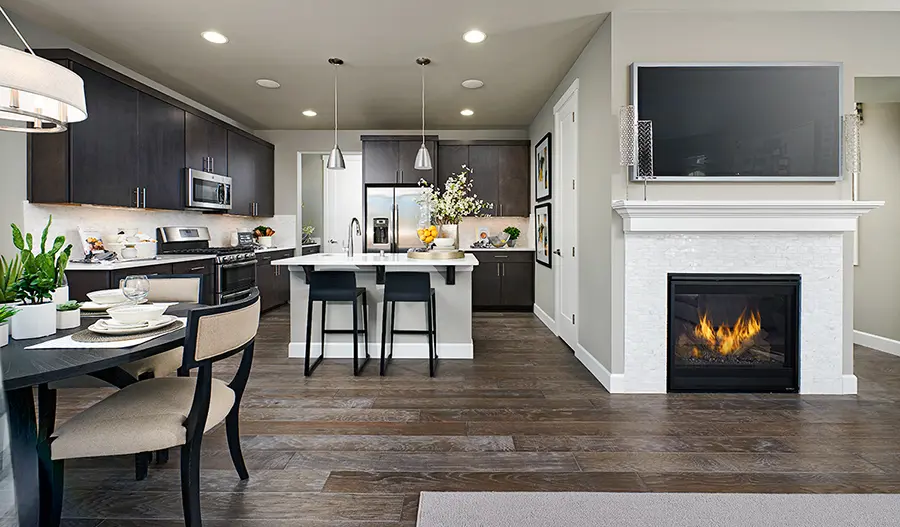 The Elbert Kitchen of the Elbert plan in Westridge
