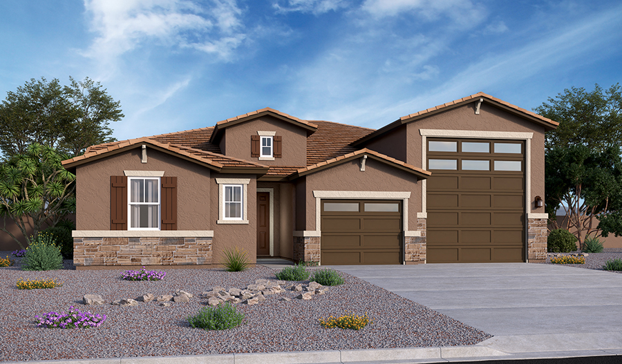 Deacon floor plan at Edgestone at Gladden Farms Richmond American Homes