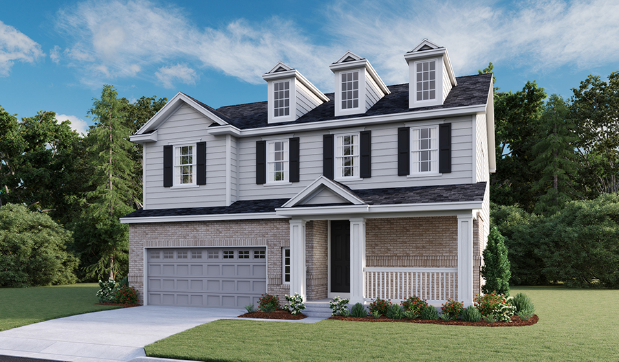 Bedford floor plan at Colliers Hill Richmond American Homes