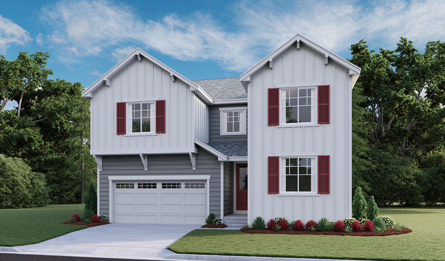 The Coronado - Elevation A Exterior A of the Coronado floor plan