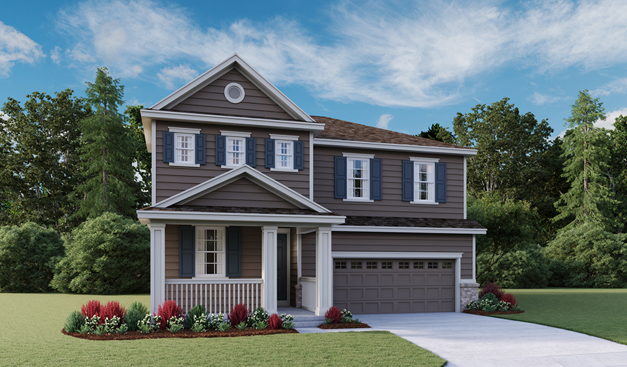 Sheridan floor plan at The Villages at Colliers Hill Richmond