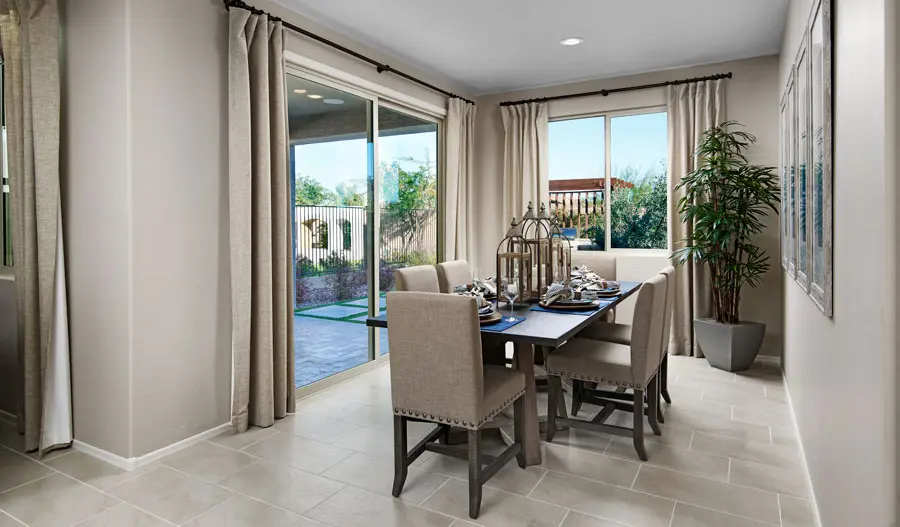 Dining room of the Azure plan in PHX