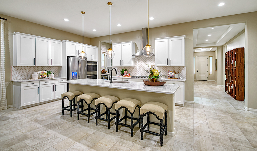 The Celeste Kitchen of the Celeste floor plan in PHX