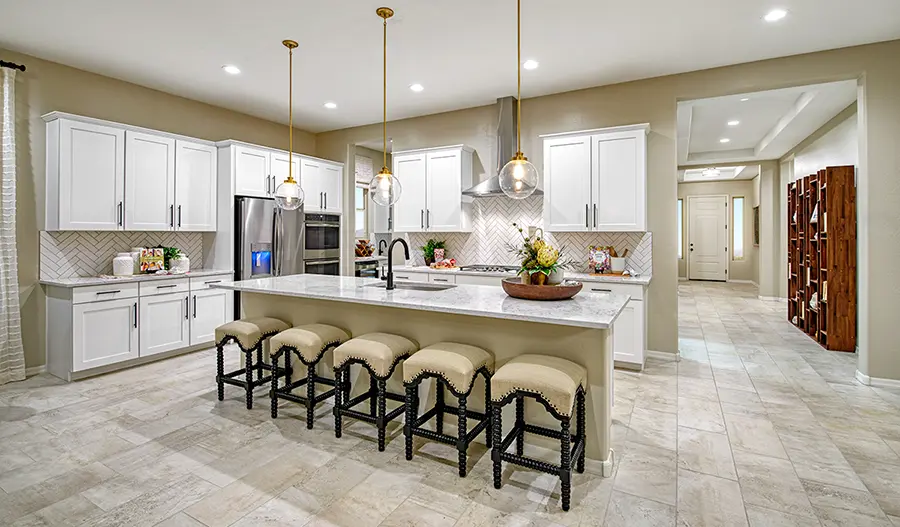 The Celeste Kitchen of the Celeste floor plan in PHX