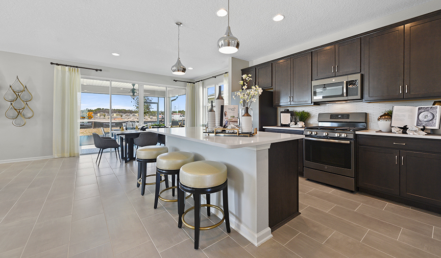 Kitchen of the Moonstone plan in JAX