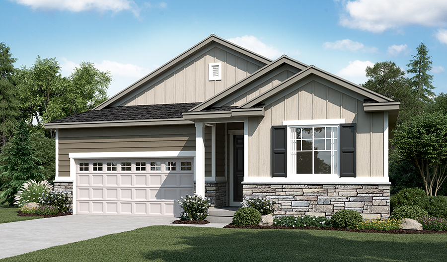 The Arlington - Elevation D Exterior D of the Arlington floor plan