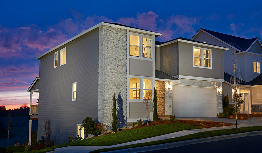 Exterior of the Coronado plan in Kemmer Ridge