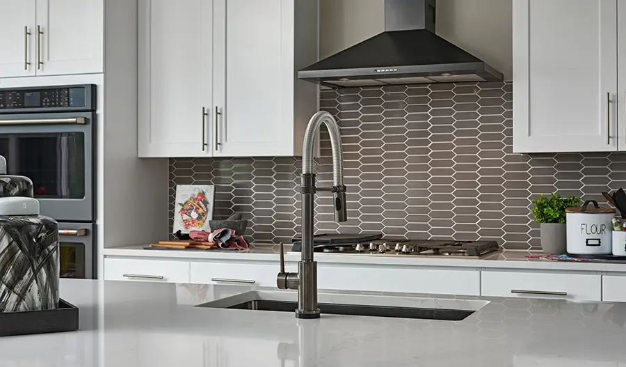 Kitchen detail of the Coronado plan