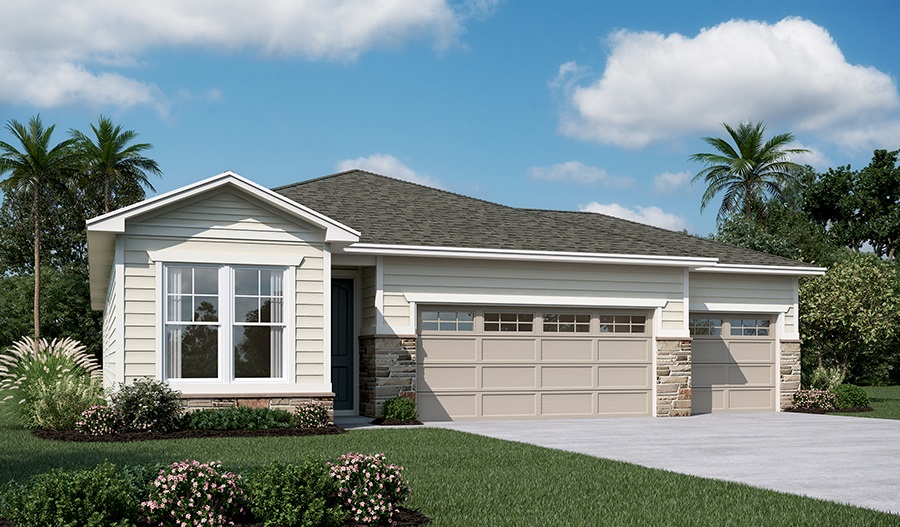 Exterior L of the Sapphire floor plan