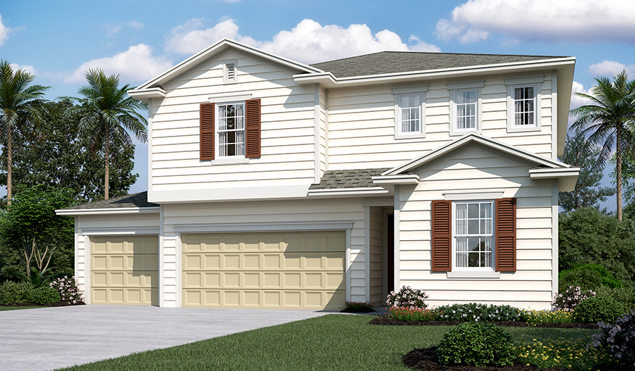 Exterior K of the Moonstone floor plan