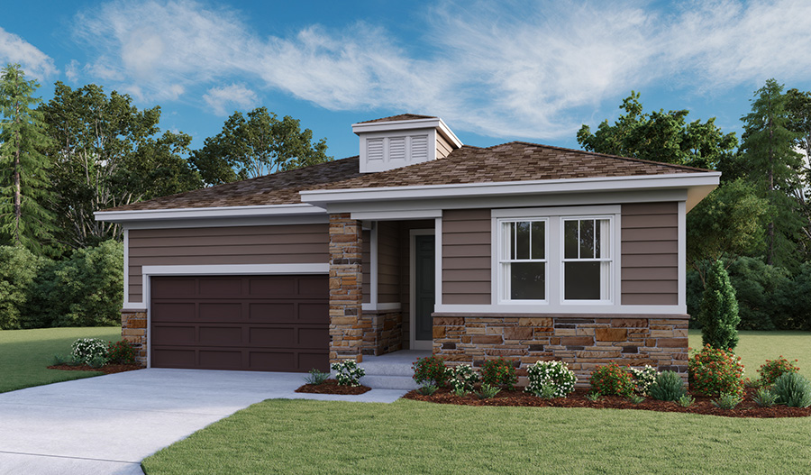 Onyx floor plan at Pierson Park Richmond American Homes