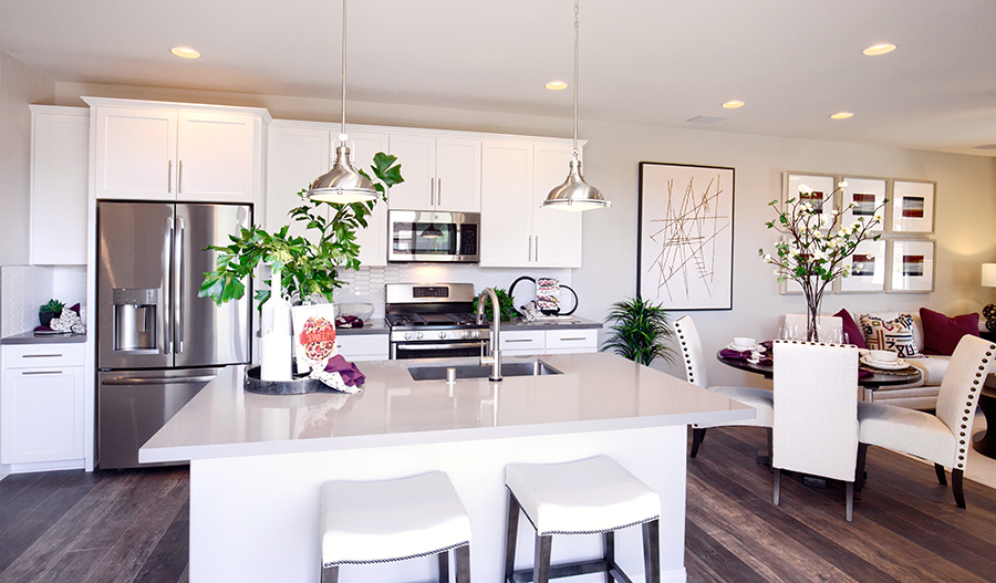Kitchen of the Boston plan in Las Vegas