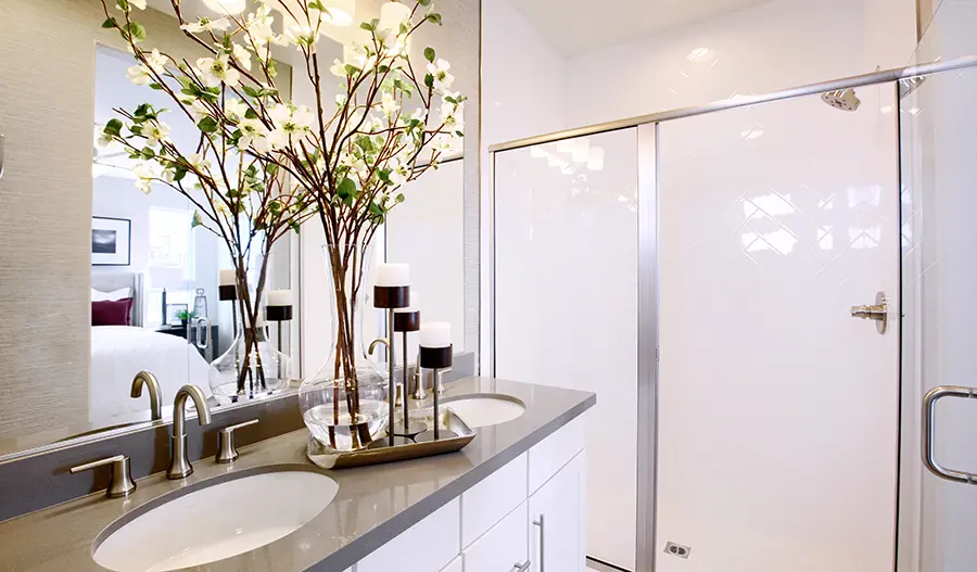 Owner's bathroom of the Boston plan in Las Vegas