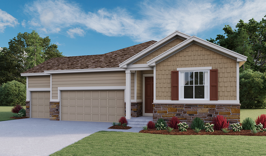 Arlington floor plan at Maple Neighborhood at Copperleaf Richmond