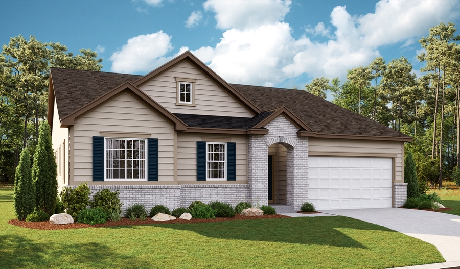 Delaney floor plan at Ridge View Estates Richmond American Homes