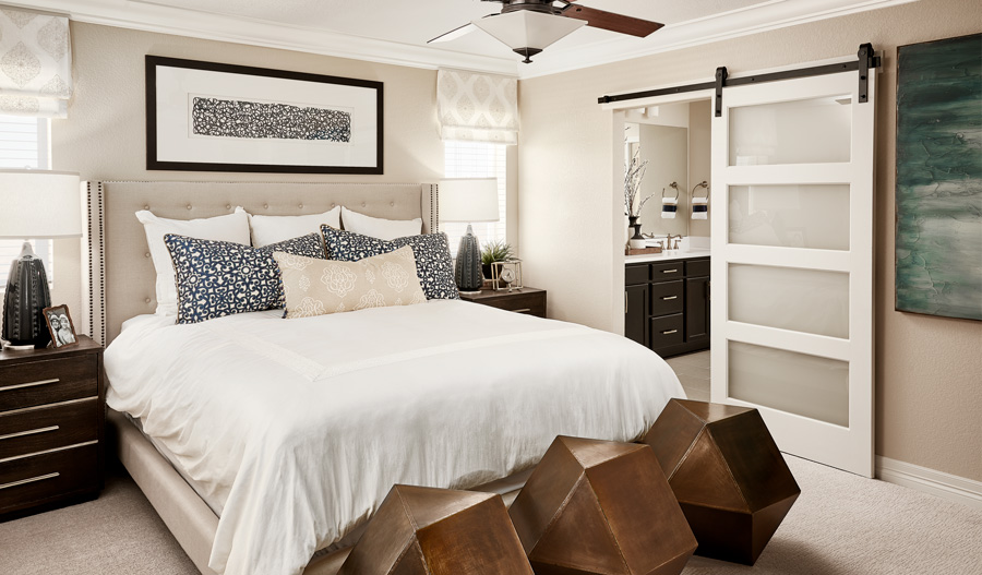 Owner's Bedroom of the Lapis plan in Colliers Hill