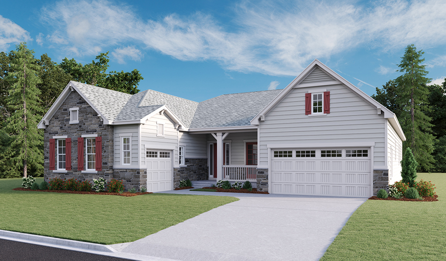 The Hanford - Elevation H Exterior H of the Hanford floor plan