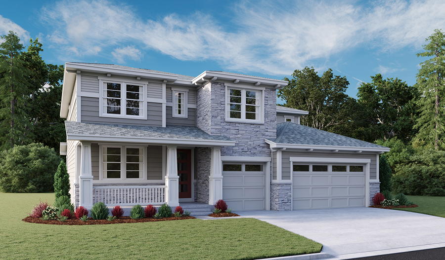 The Dillon II - Elevation F Exterior F of the Dillon II floor plan