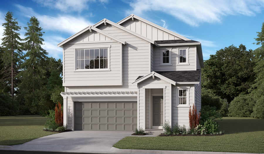 Lowell floor plan at Canyon Terrace Richmond American Homes