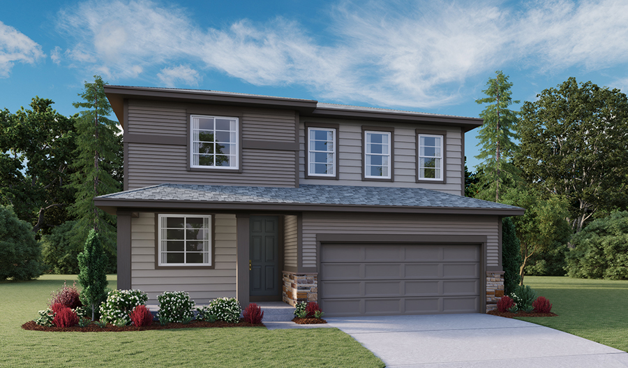 Exterior D of the Lapis floor plan