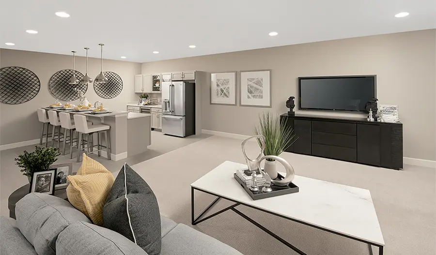 The Melody Basement of the Melody plan in Cobblestone
