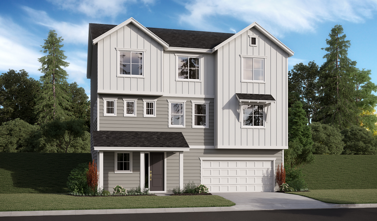 Exterior A of the Sybil floor plan