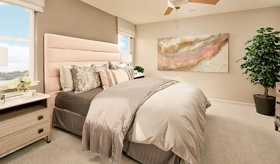 Owner's bedroom of the Alexandrite plan in Denver