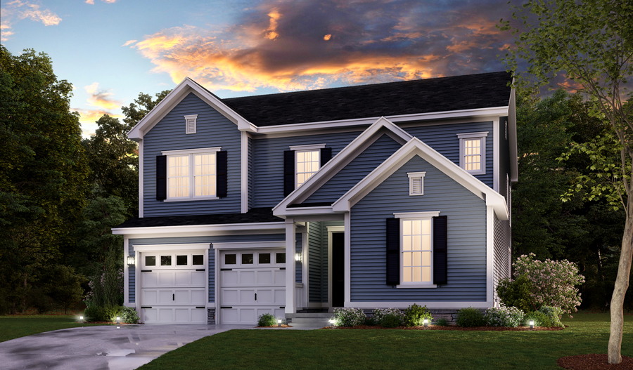 The Hopewell - Elevation A Exterior A of the Hopewell floor plan