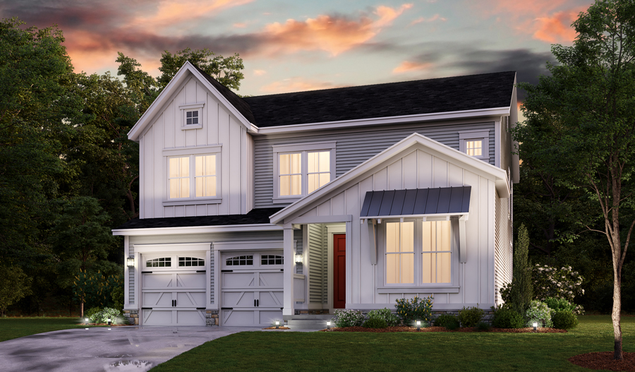 The Hopewell - Elevation C Exterior C of the Hopewell floor plan
