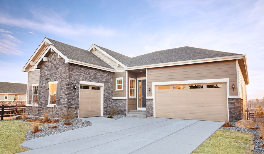 Exterior of the Delaney plan in Aurora