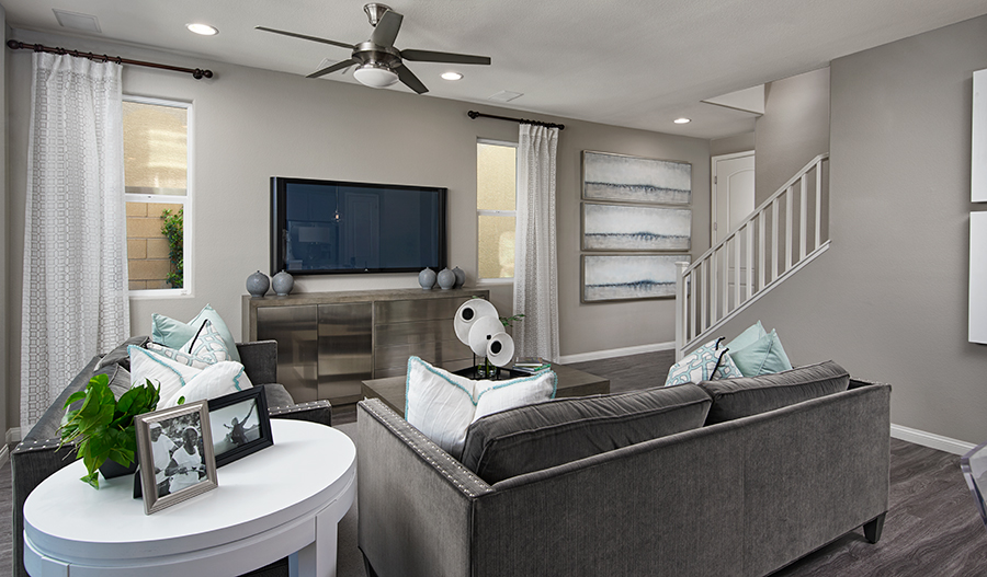 Family room of the Elaine plan in LV