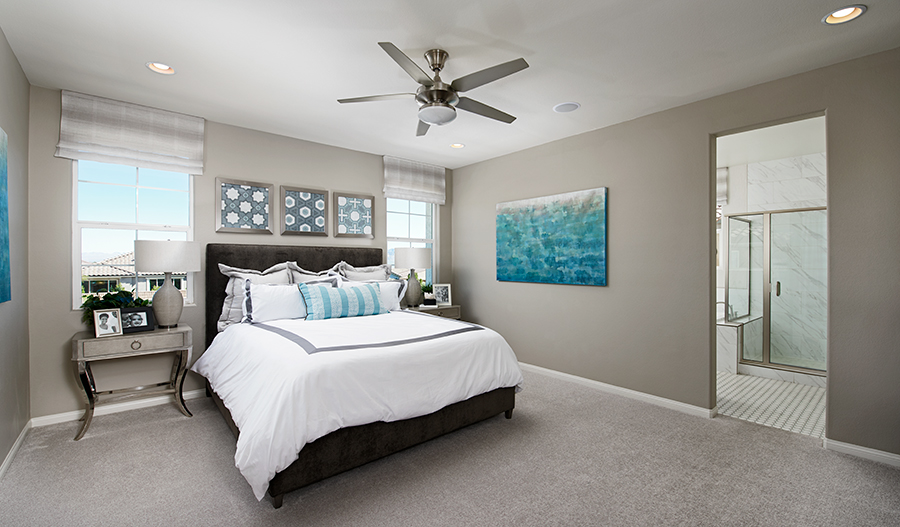 Owner's Bedroom of the Elaine plan in LV