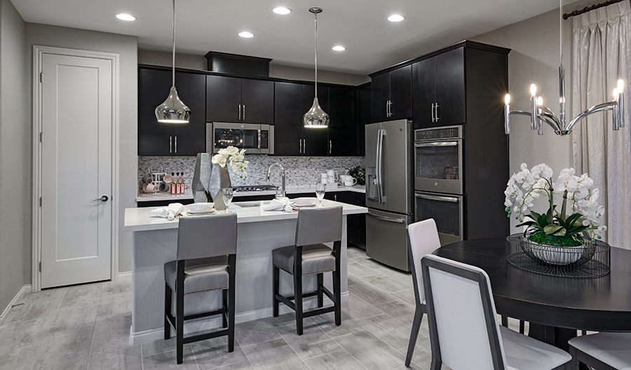 Kitchen of the Evan plan in LV