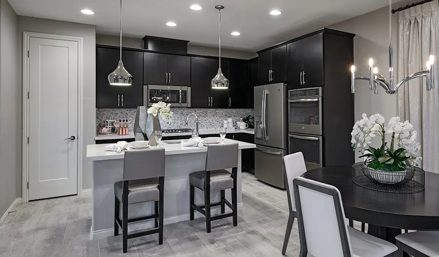Kitchen of the Evan plan in LV