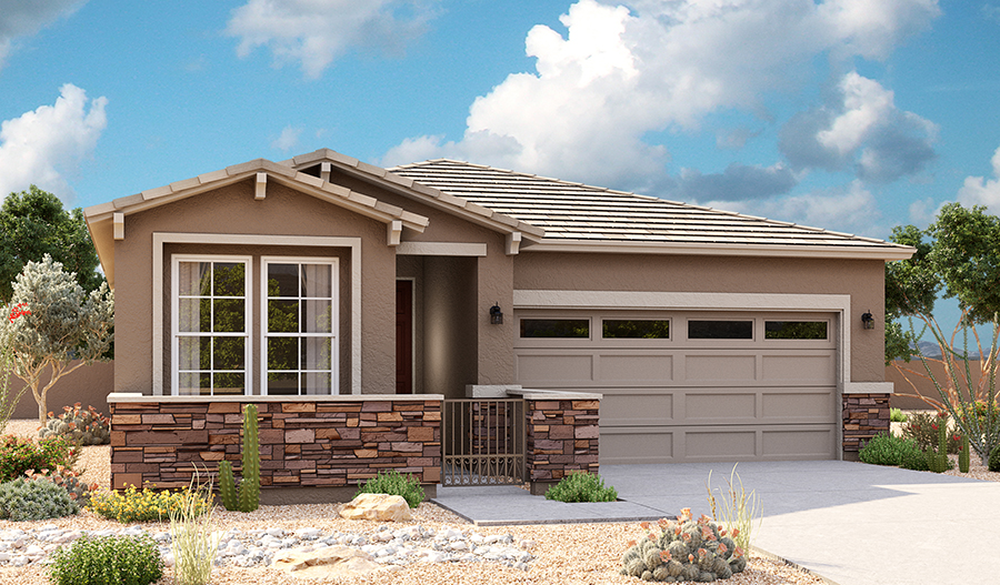 Exterior C of the Larimar floor plan