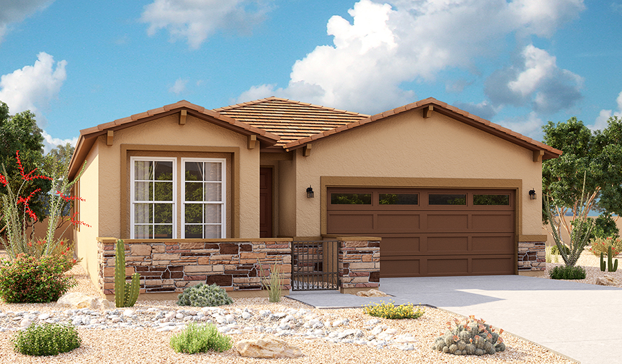Exterior C of the Sunstone floor plan
