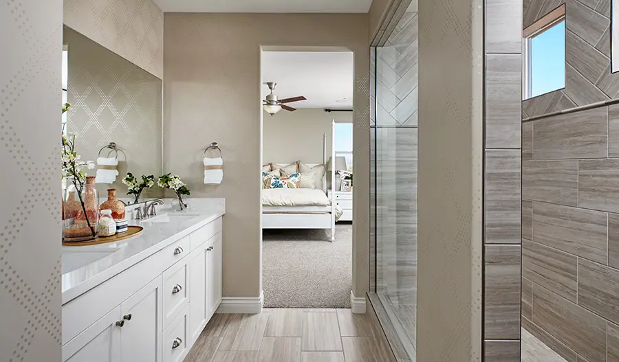 The Hemingway Owner's bathroom of the Hemingway plan in Palmetto