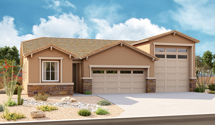 Bronze floor plan at Crestfield Manor Richmond American Homes