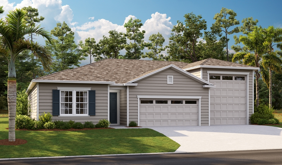 Hampton floor plan at Amelia Walk Richmond American Homes