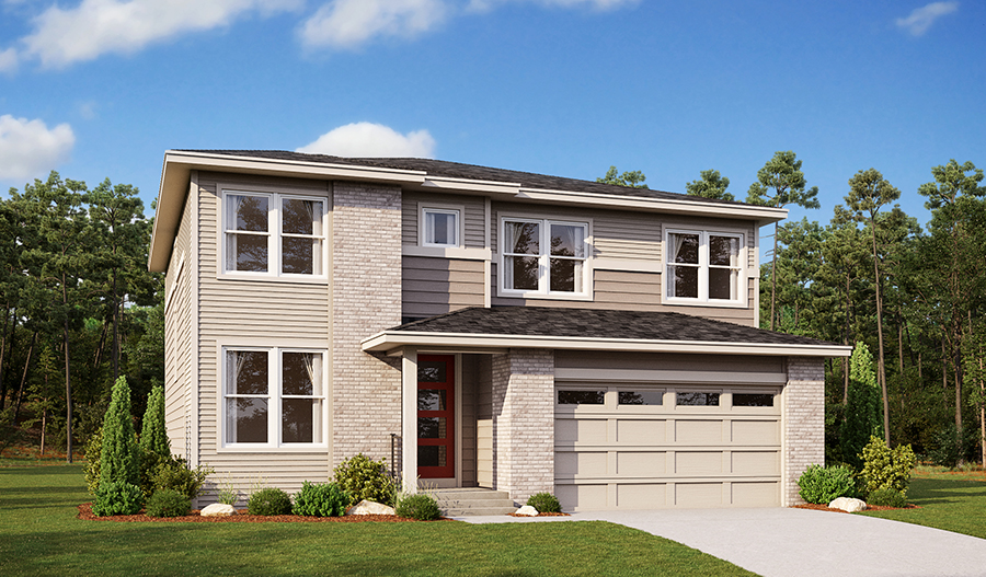 The Delta - Elevation C Exterior C of the Delta floor plan