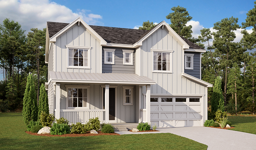 Exterior A of the Vernon floor plan