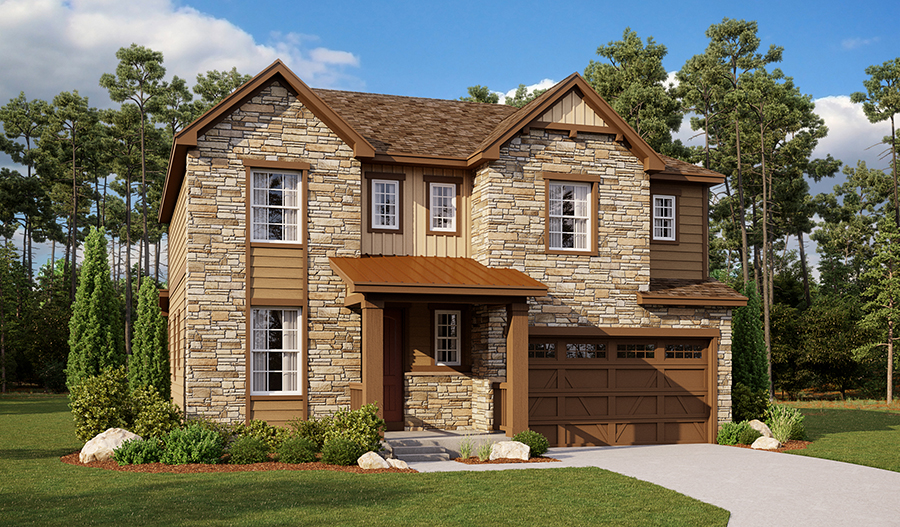 The Vernon - Elevation D Exterior D of the Vernon floor plan