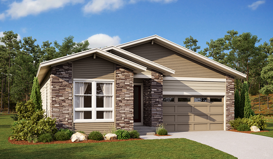 The Clearwater - Elevation E Exterior E of the Clearwater floor plan