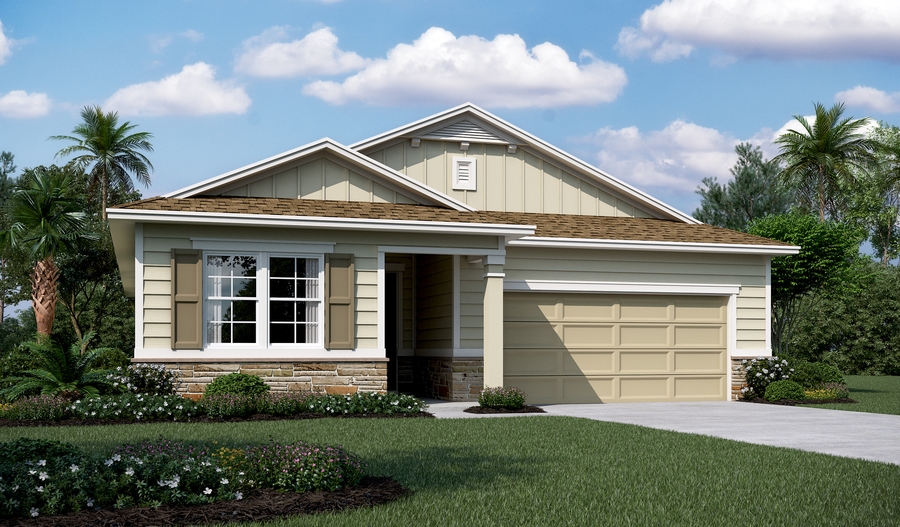 The Augusta - Elevation M Exterior M of the Augusta floor plan