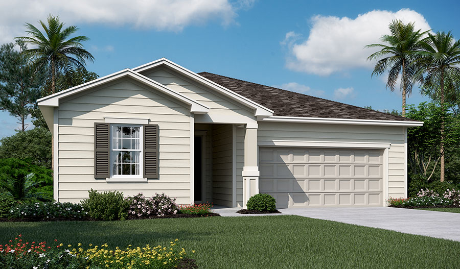 Exterior K of the Augusta floor plan